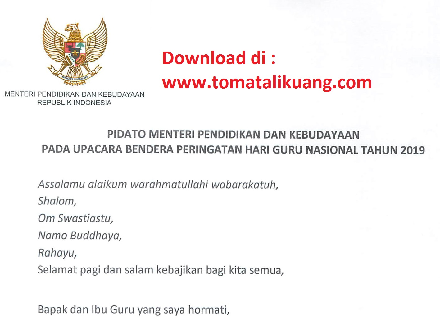 Detail Contoh Pidato Hari Guru Nomer 31