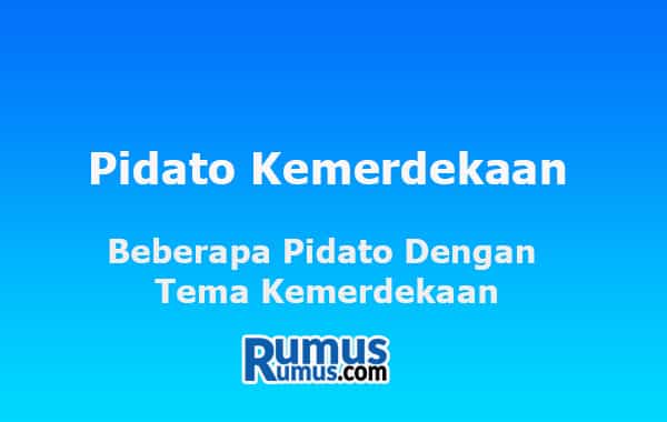 Detail Contoh Pidato Hari Kemerdekaan Nomer 32