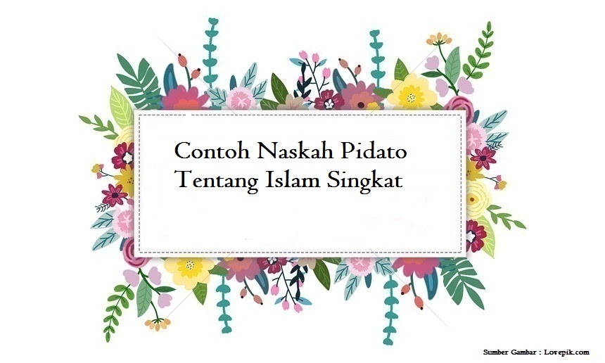 Detail Contoh Pidato Islam Nomer 37