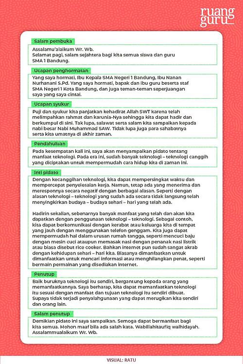 Detail Contoh Pidato Lengkap Nomer 20