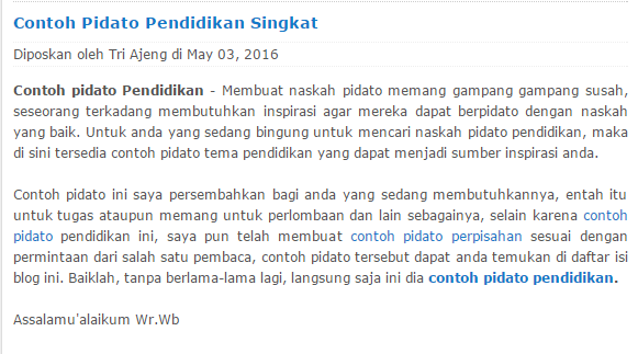 Detail Contoh Pidato Pendidikan Nomer 36