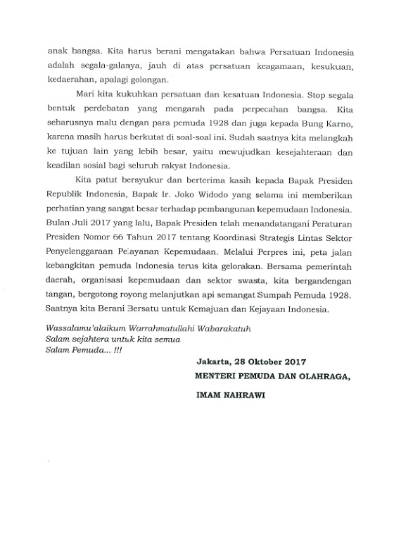 Detail Contoh Pidato Sumpah Pemuda Nomer 22