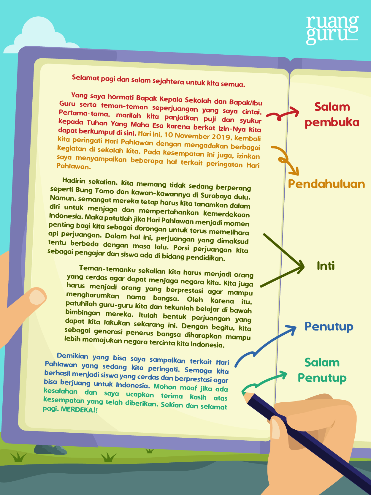 Detail Contoh Pidato Tentang Nomer 18