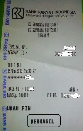 Detail Contoh Pin Atm Bri Nomer 29