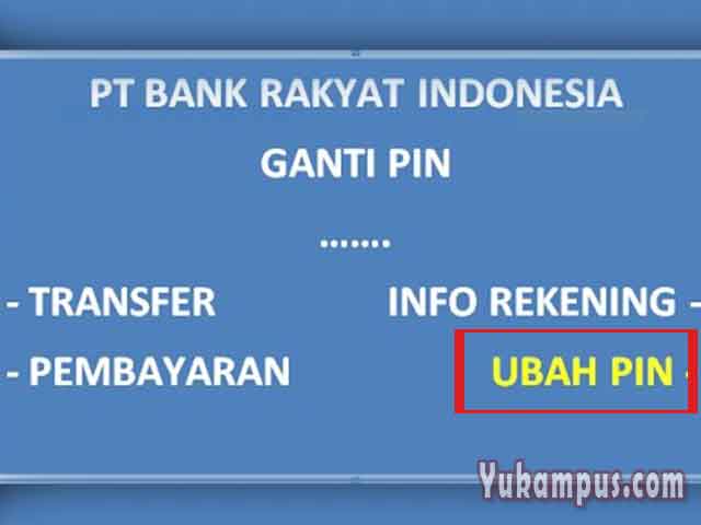 Detail Contoh Pin Atm Bri Nomer 37