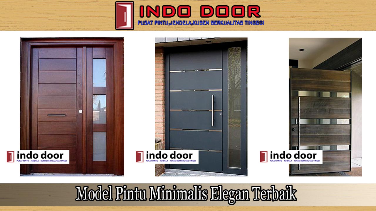 Detail Contoh Pintu Minimalis Nomer 19