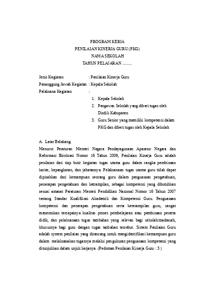Detail Contoh Pkg Guru Nomer 22