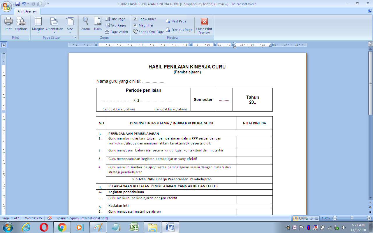 Detail Contoh Pkg Guru Nomer 30