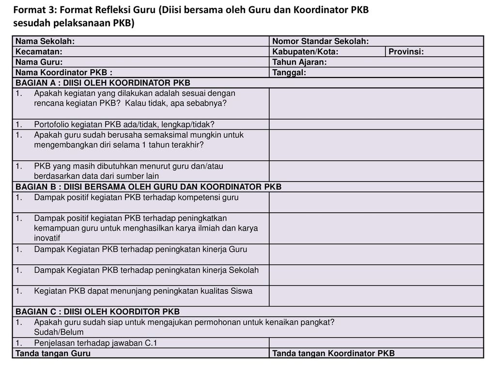 Detail Contoh Pkg Guru Yang Sudah Diisi Nomer 47