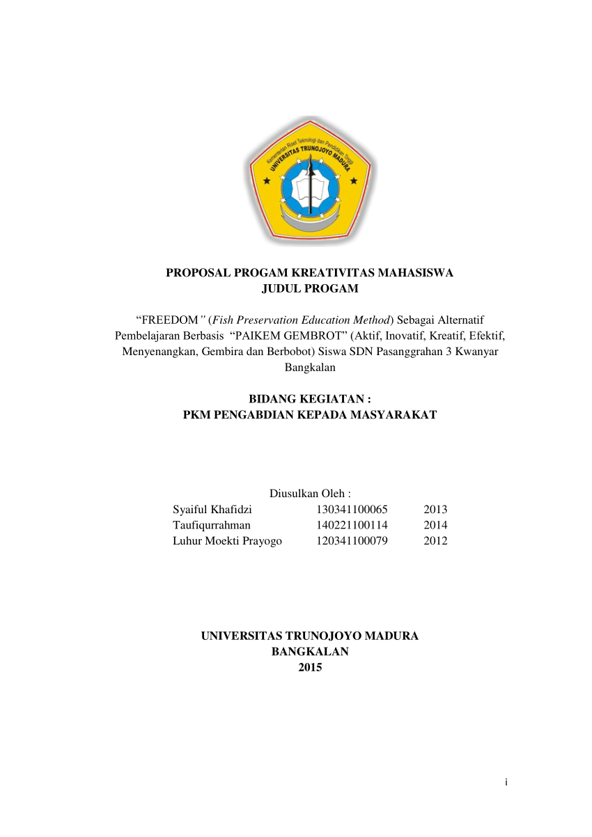 Detail Contoh Pkm Teknologi Sederhana Nomer 17