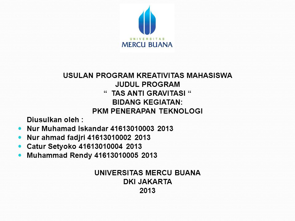 Detail Contoh Pkm Teknologi Sederhana Nomer 20