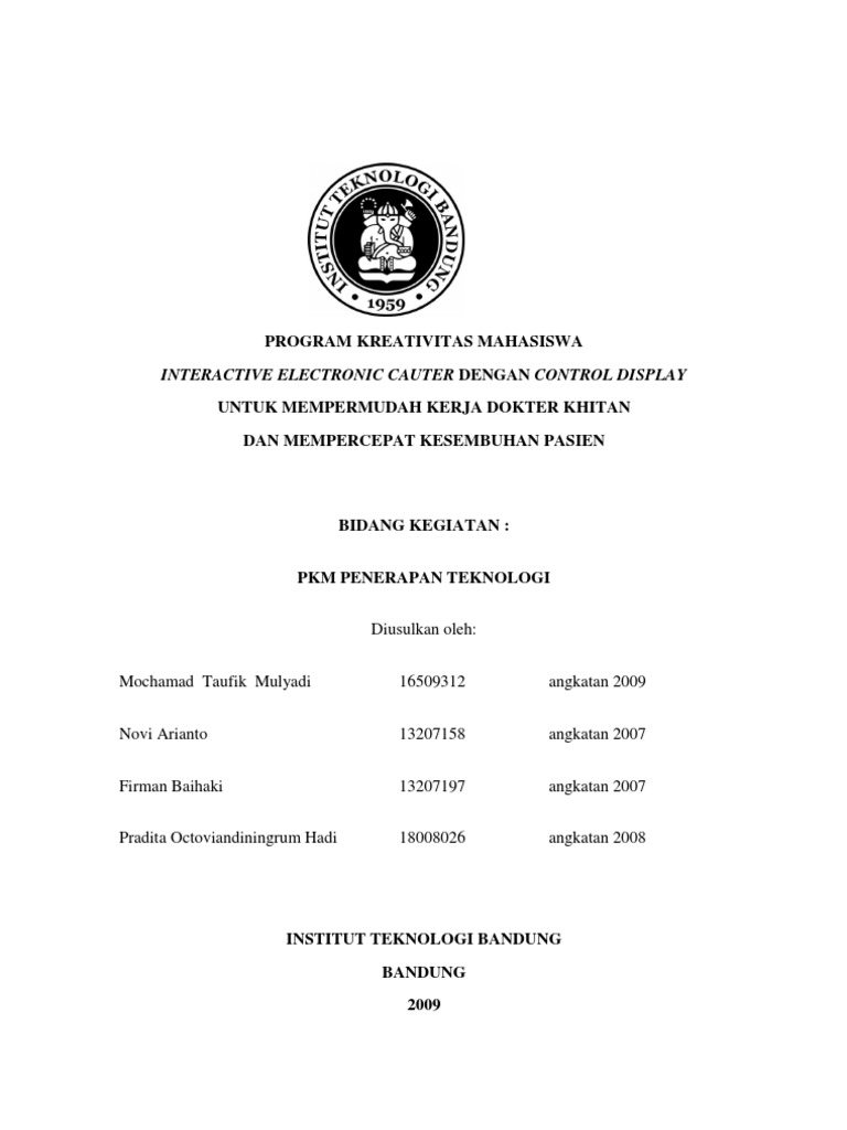 Detail Contoh Pkm Teknologi Sederhana Nomer 8