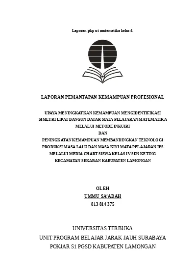 Detail Contoh Pkp Ut Nomer 12