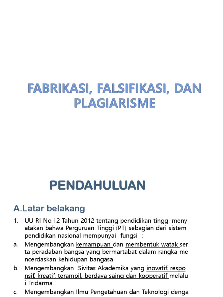 Detail Contoh Plagiarisme Dalam Karya Ilmiah Nomer 35