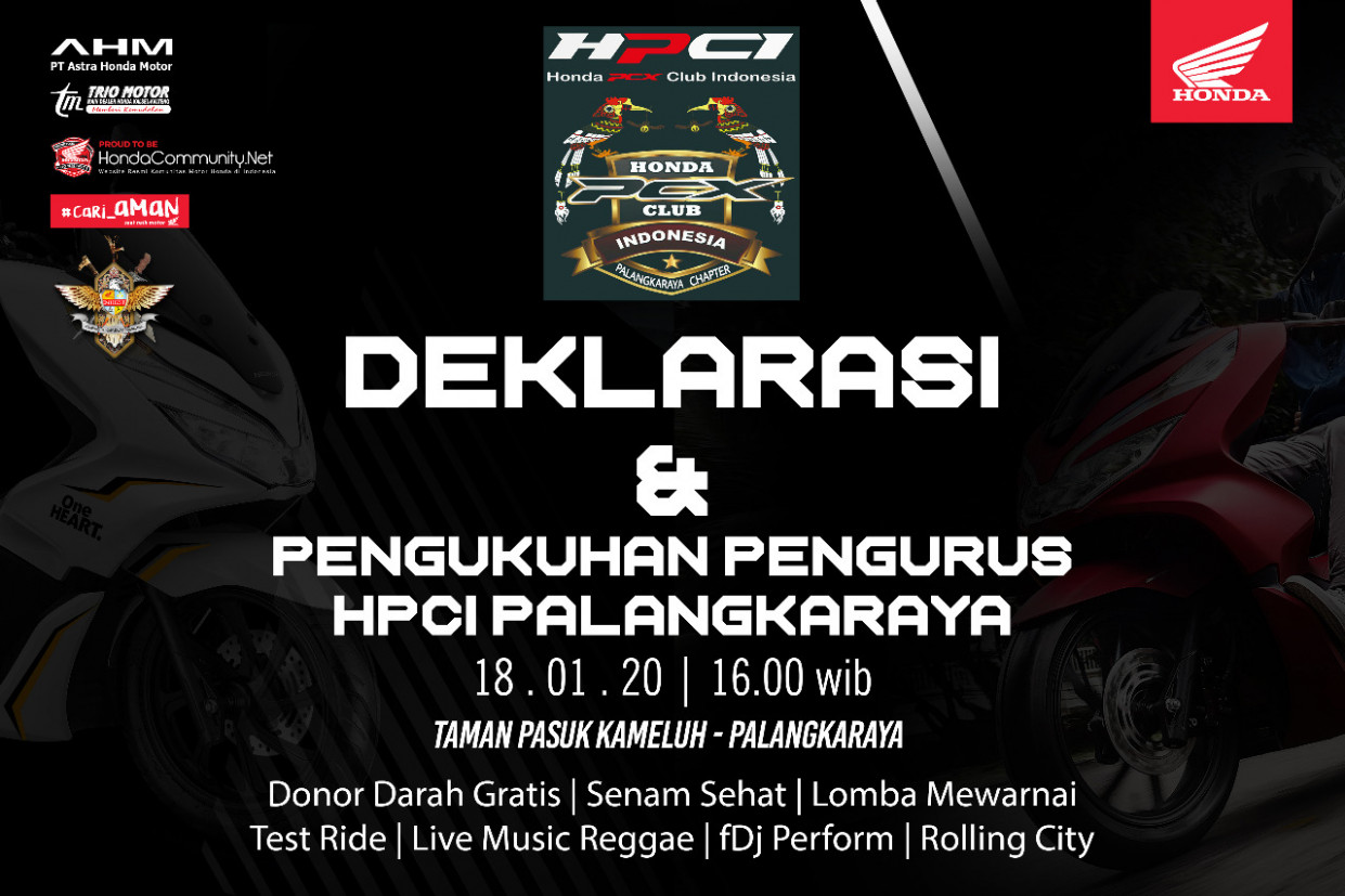 Detail Contoh Plakat Club Motor Nomer 14