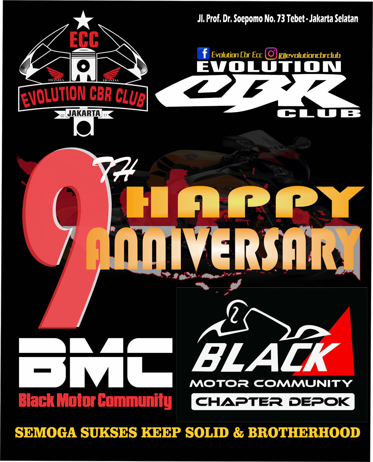 Detail Contoh Plakat Club Motor Nomer 30