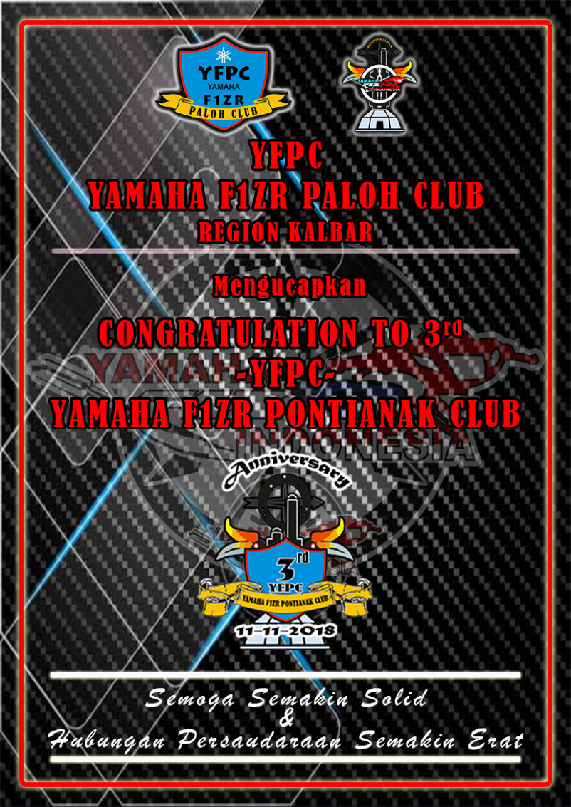 Detail Contoh Plakat Club Motor Nomer 6