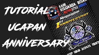 Detail Contoh Plakat Ucapan Anniversary Club Motor Nomer 15