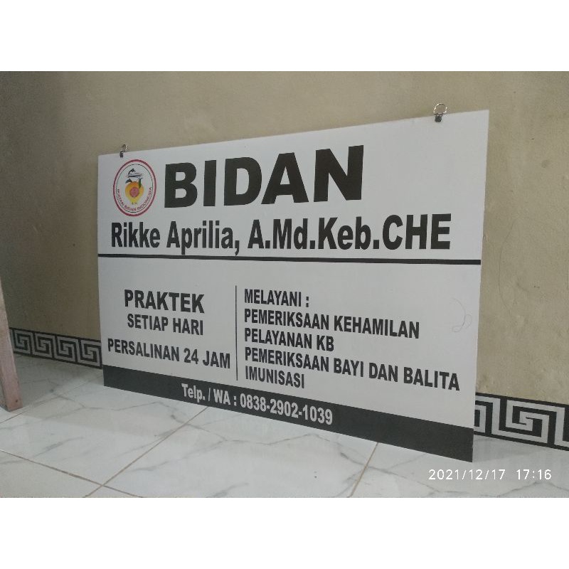 Detail Contoh Plang Bidan Nomer 54