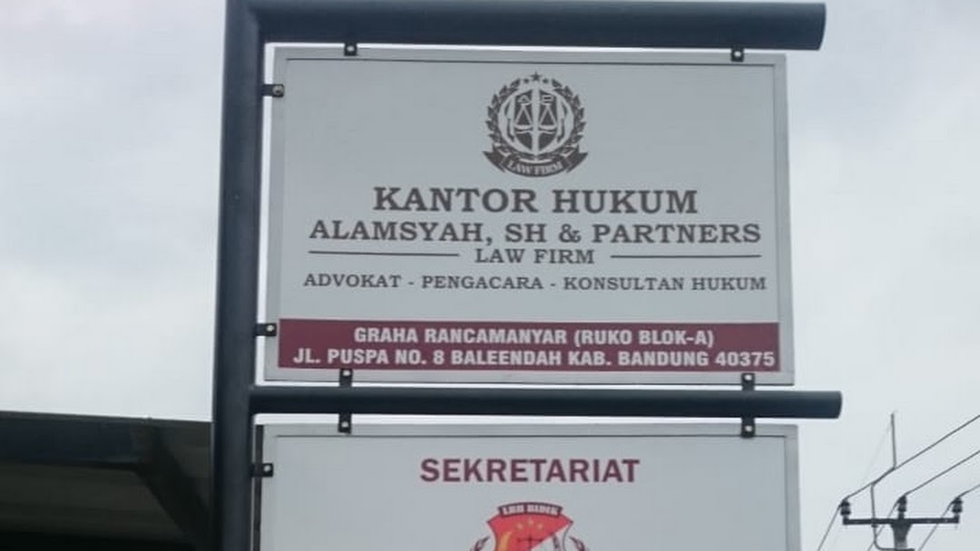 Detail Contoh Plang Kantor Advokat Nomer 3