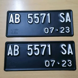 Detail Contoh Plat Nomor Nomer 14