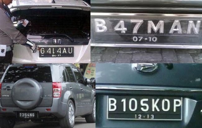 Detail Contoh Plat Nomor Cantik Nomer 23