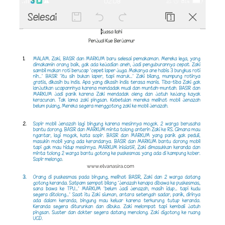 Contoh Plot Cerita - KibrisPDR