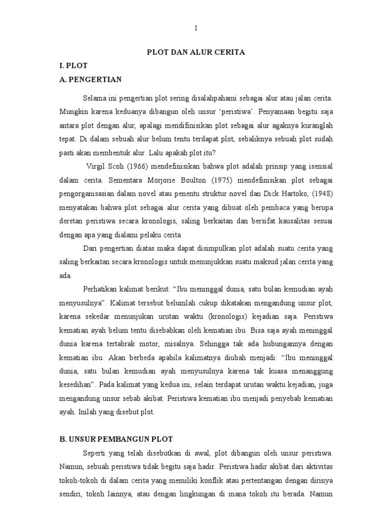 Detail Contoh Plot Cerita Nomer 13