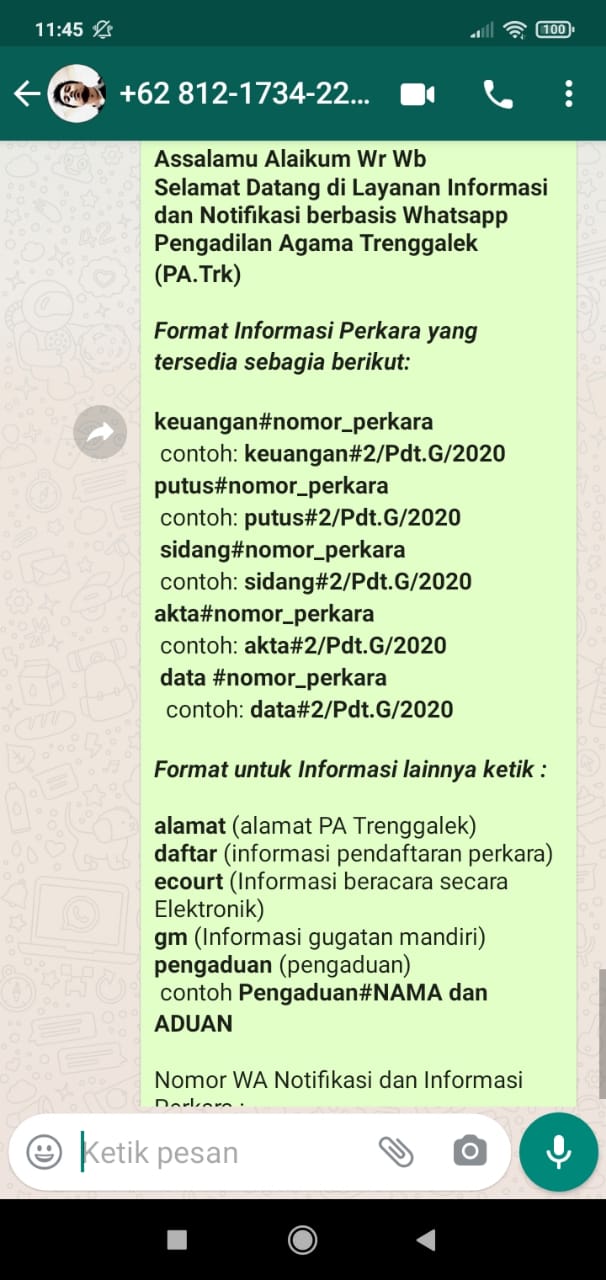 Detail Contoh Pm Di Wa Nomer 53
