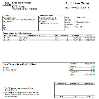 Detail Contoh Po Perusahaan Nomer 40
