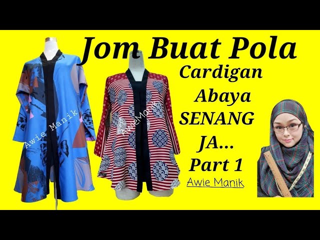 Detail Contoh Pola Cardigan Nomer 35