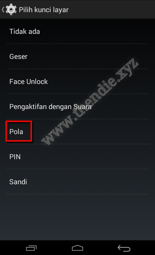 Detail Contoh Pola Hp Yang Mudah Diingat Nomer 23