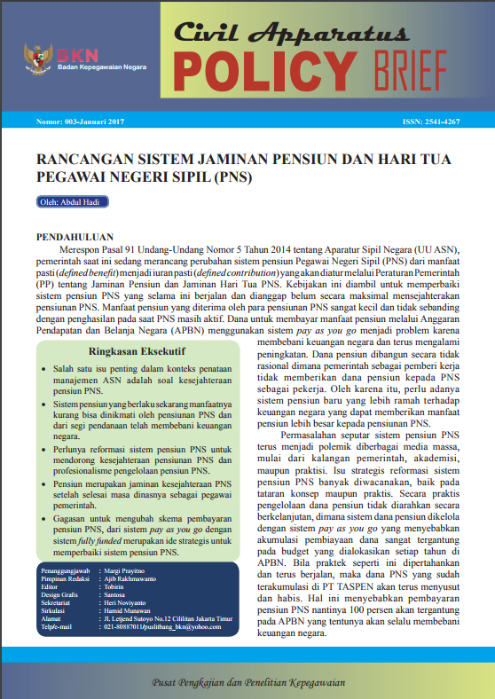 Contoh Policy Brief - KibrisPDR