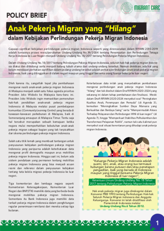 Detail Contoh Policy Brief Nomer 18