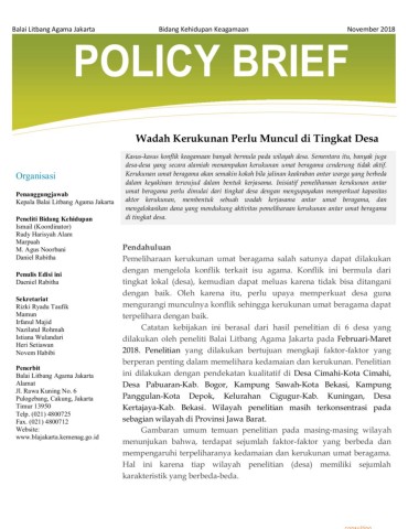 Detail Contoh Policy Brief Nomer 39