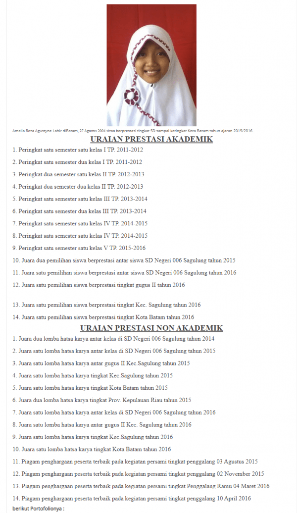 Detail Contoh Portofolio Bisnis Nomer 34