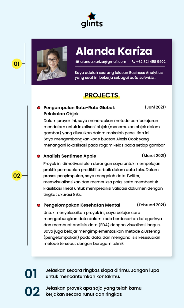 Detail Contoh Portofolio Magang Nomer 11