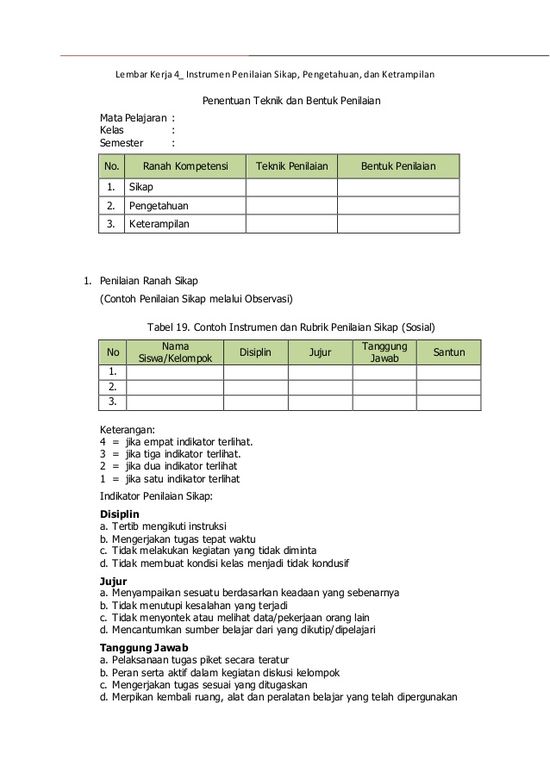 Detail Contoh Portofolio Siswa Sd Kelas 4 Nomer 40