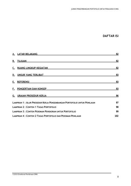 Detail Contoh Portofolio Siswa Sma Nomer 30