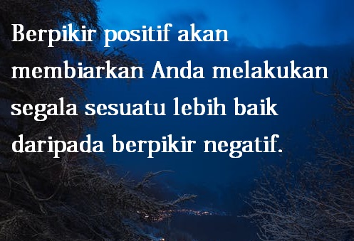 Detail Contoh Positif Thinking Nomer 28