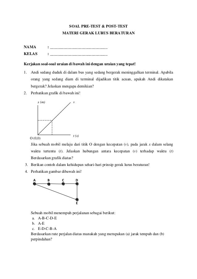 Detail Contoh Post Test Nomer 3