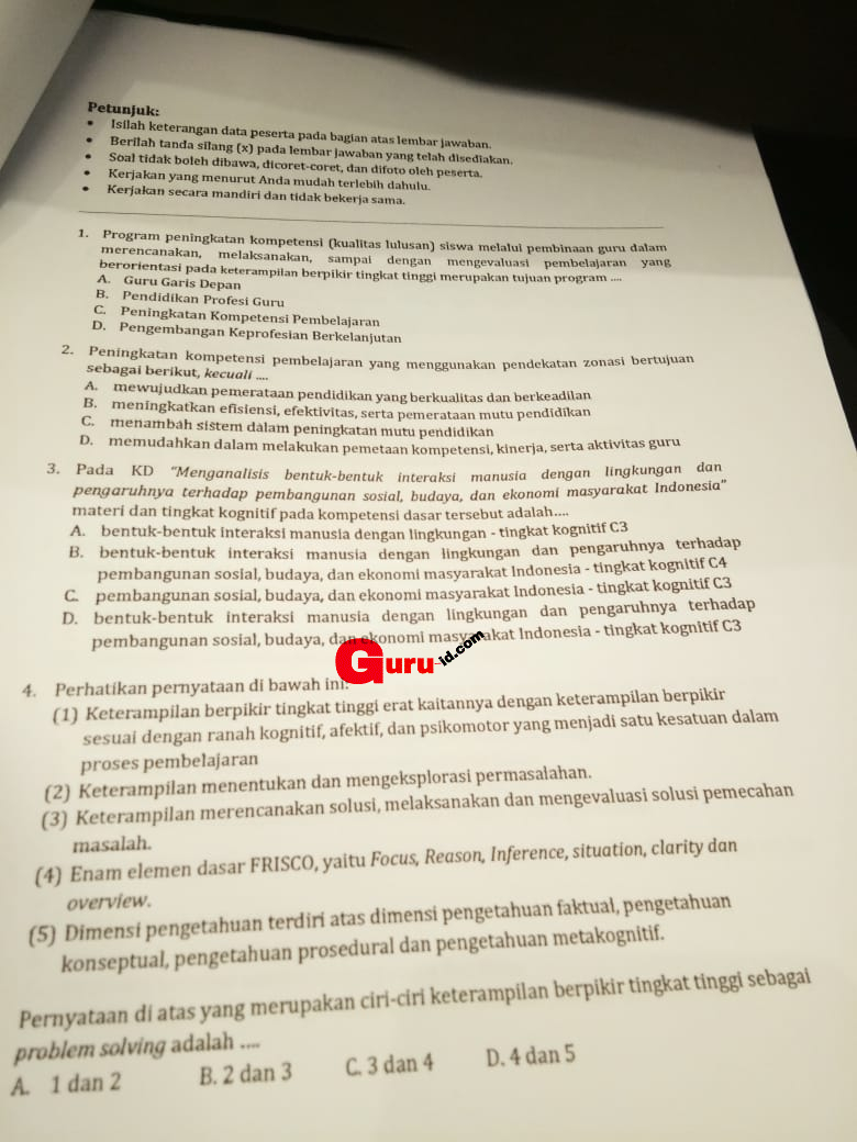 Detail Contoh Post Test Nomer 42