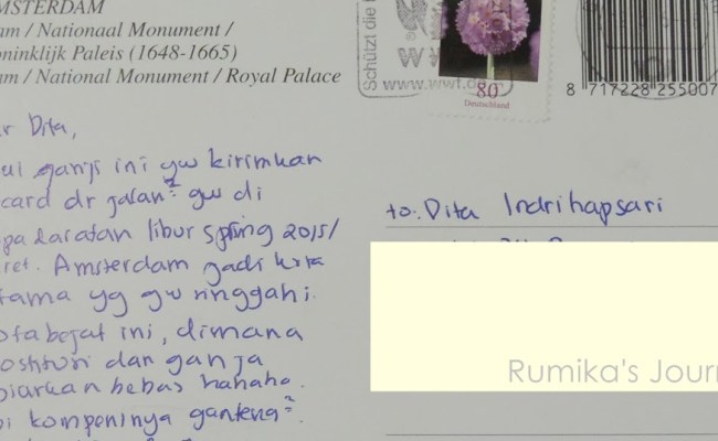 Detail Contoh Postcard Holiday Nomer 42