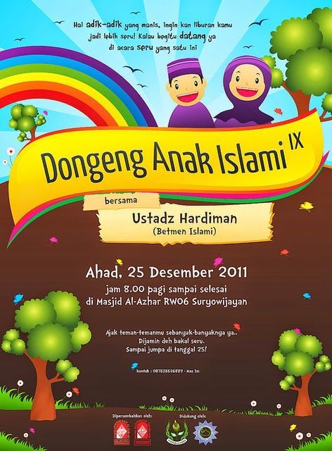 Detail Contoh Poster Anak Islami Nomer 31