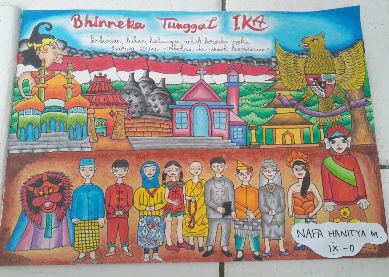 Detail Contoh Poster Bhineka Tunggal Ika Nomer 15