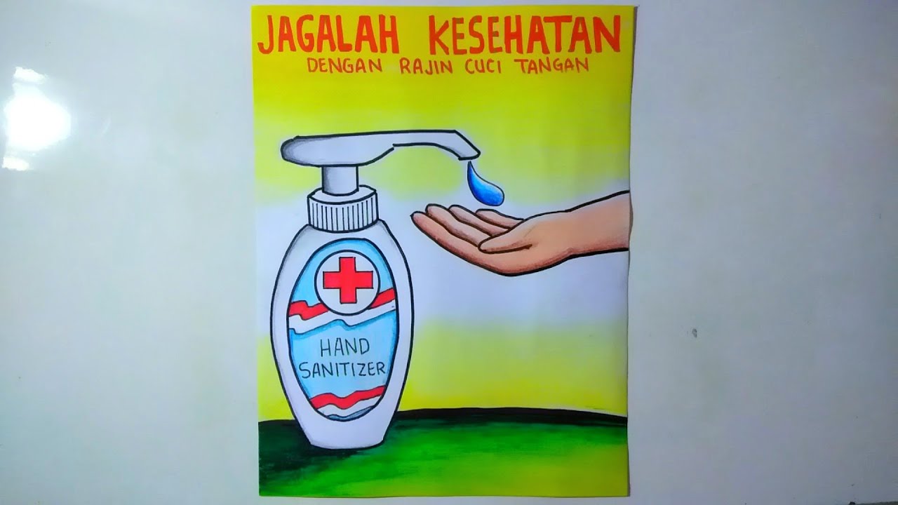 Detail Contoh Poster Cuci Tangan Pakai Sabun Nomer 4