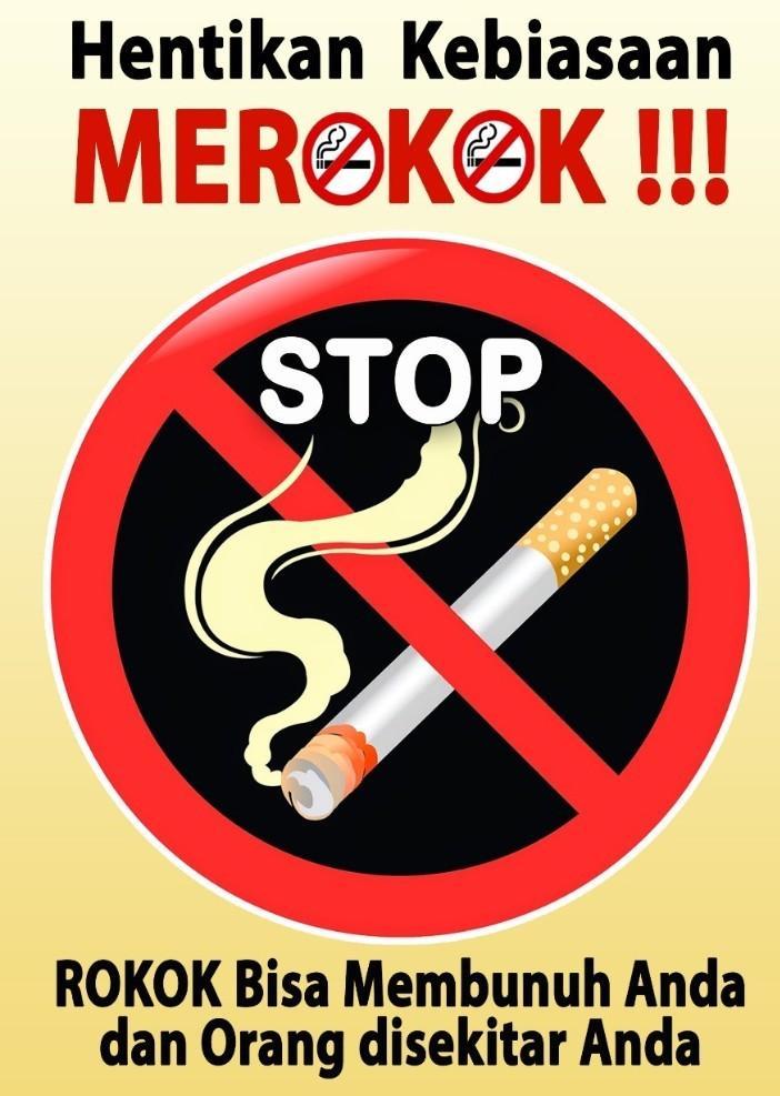 Detail Contoh Poster Dilarang Merokok Nomer 38