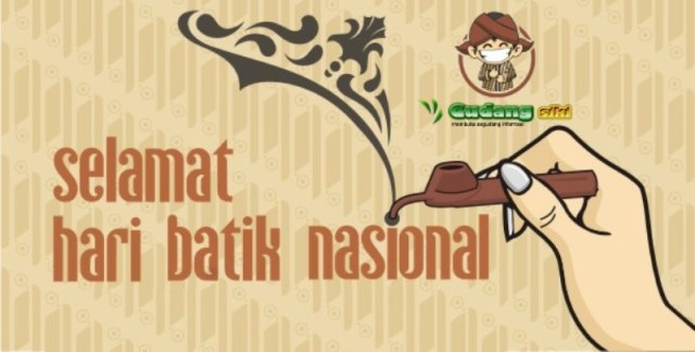 Detail Contoh Poster Hari Batik Nasional Nomer 16