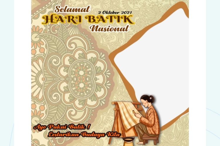 Detail Contoh Poster Hari Batik Nasional Nomer 30