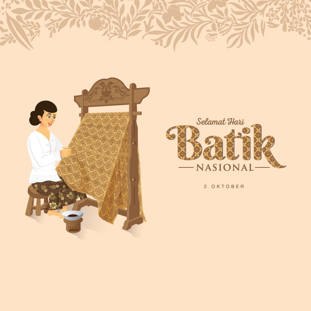 Detail Contoh Poster Hari Batik Nasional Nomer 5